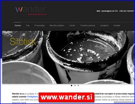 Ode�a, www.wander.si